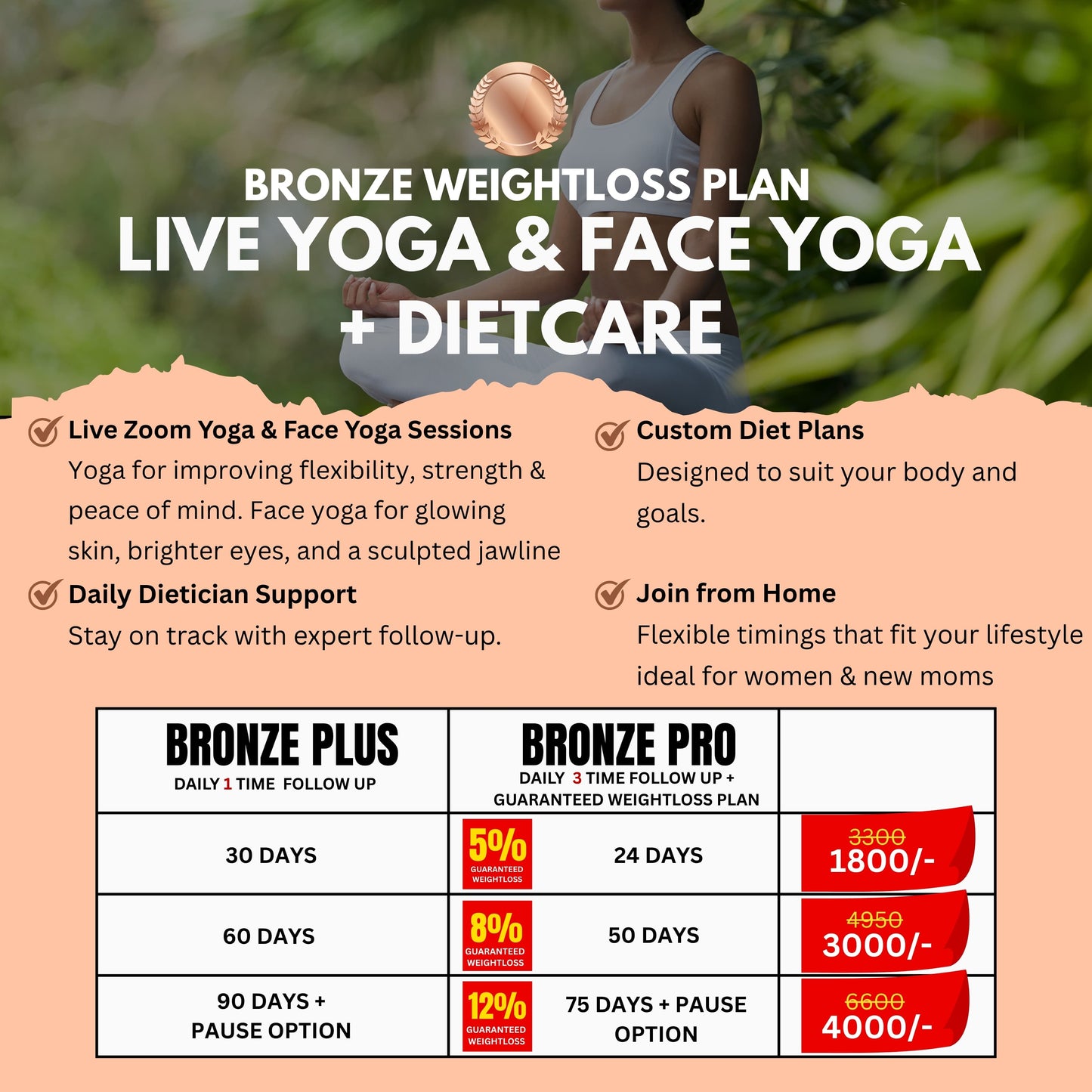 Healther Bronze Weight Loss Plan