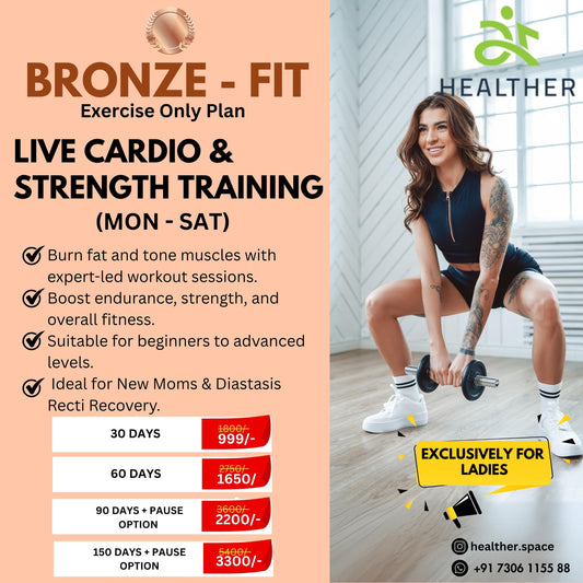 BRONZE FIT - Live Cardio & Strength Training Plan