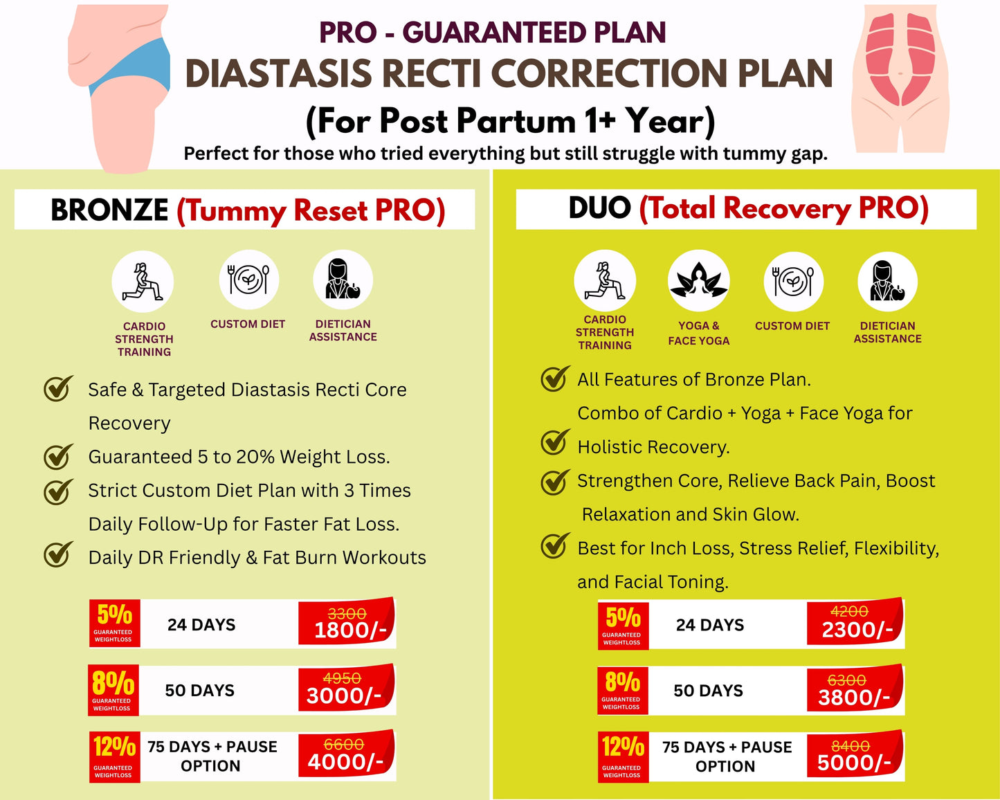 Healther PRO Diastasis Recti Recovery Plan